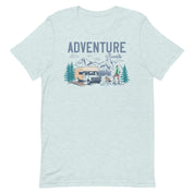 Adventure Awaits - Short-Sleeve Men and Women's T-Shirt