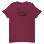 Adventure Awaits - Short-Sleeve Men and Women's T-Shirt