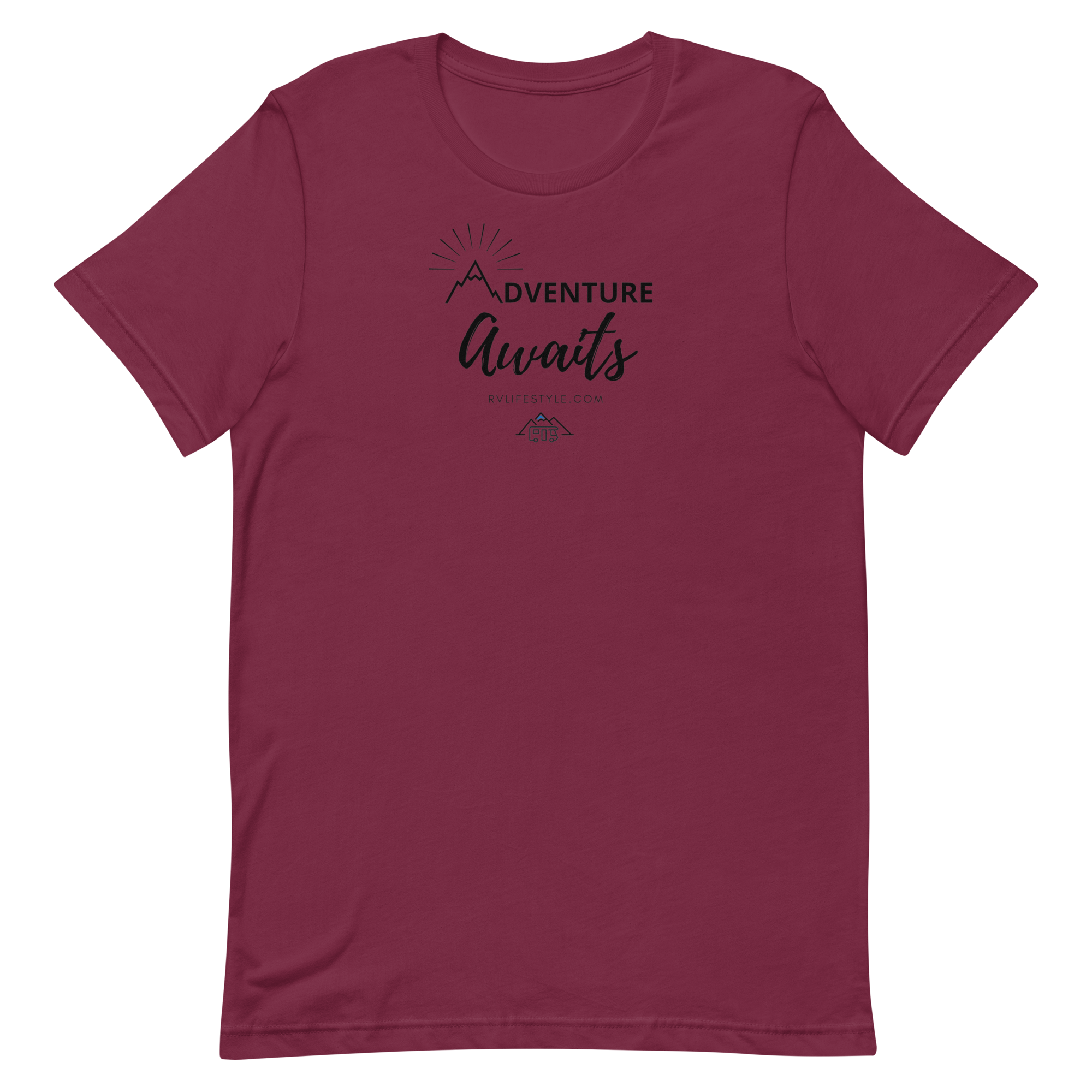 Adventure Awaits - Men and Women's Short-Sleeve T-Shirt