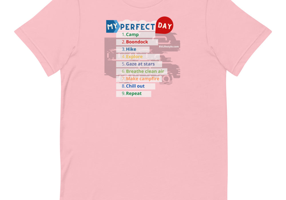 My Perfect Day Short-Sleeve Men and Women T-Shirt
