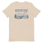 Adventure Awaits - Short-Sleeve Men and Women's T-Shirt