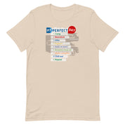 My Perfect Day Short-Sleeve Men and Women T-Shirt