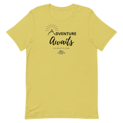 Adventure Awaits - Short-Sleeve Men and Women's T-Shirt
