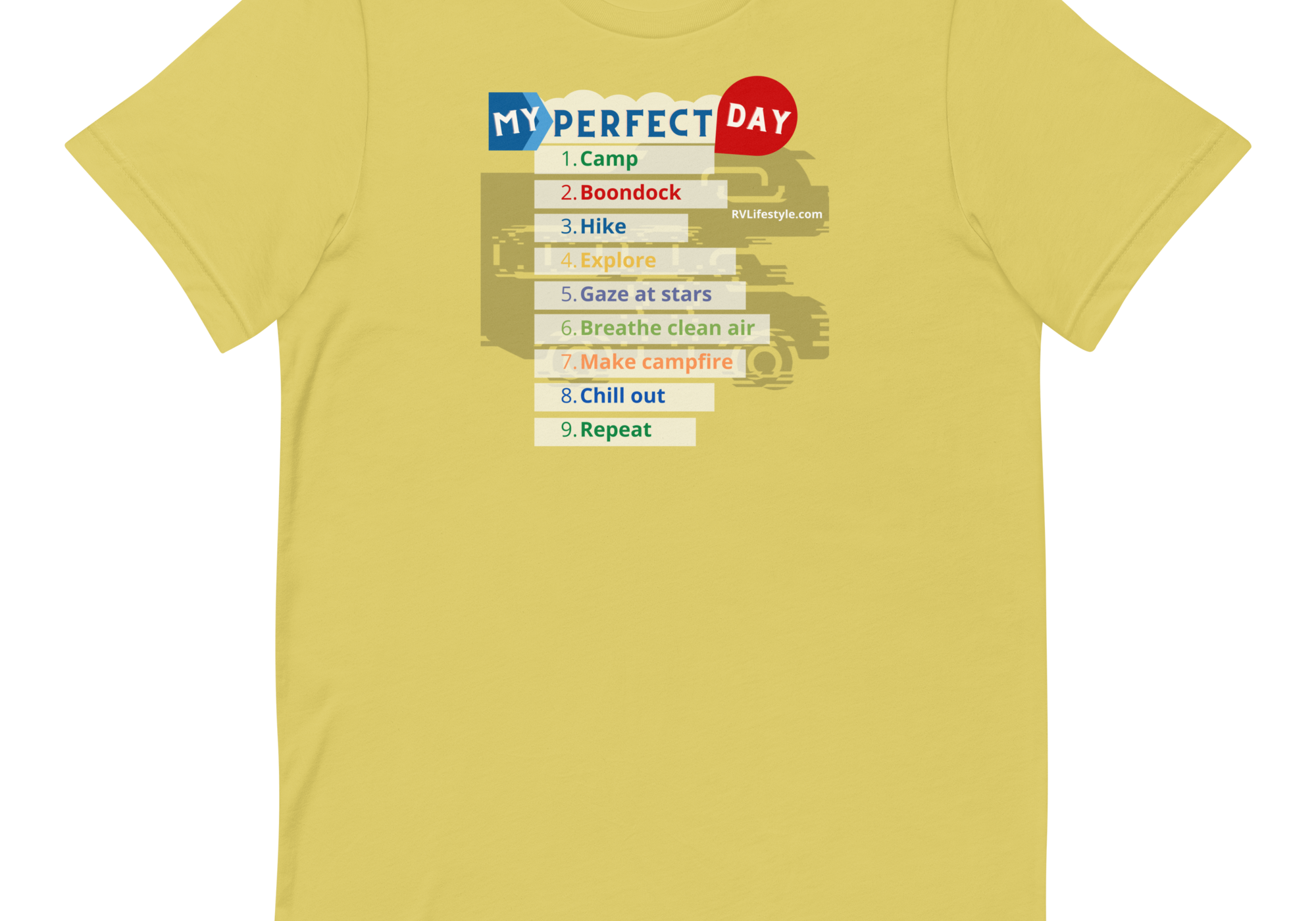 My Perfect Day Short-Sleeve Men and Women T-Shirt