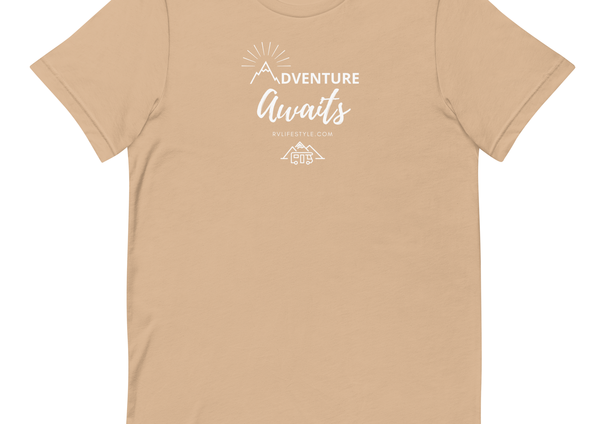 Adventure Awaits - Short-Sleeve Men and Women's T-Shirt