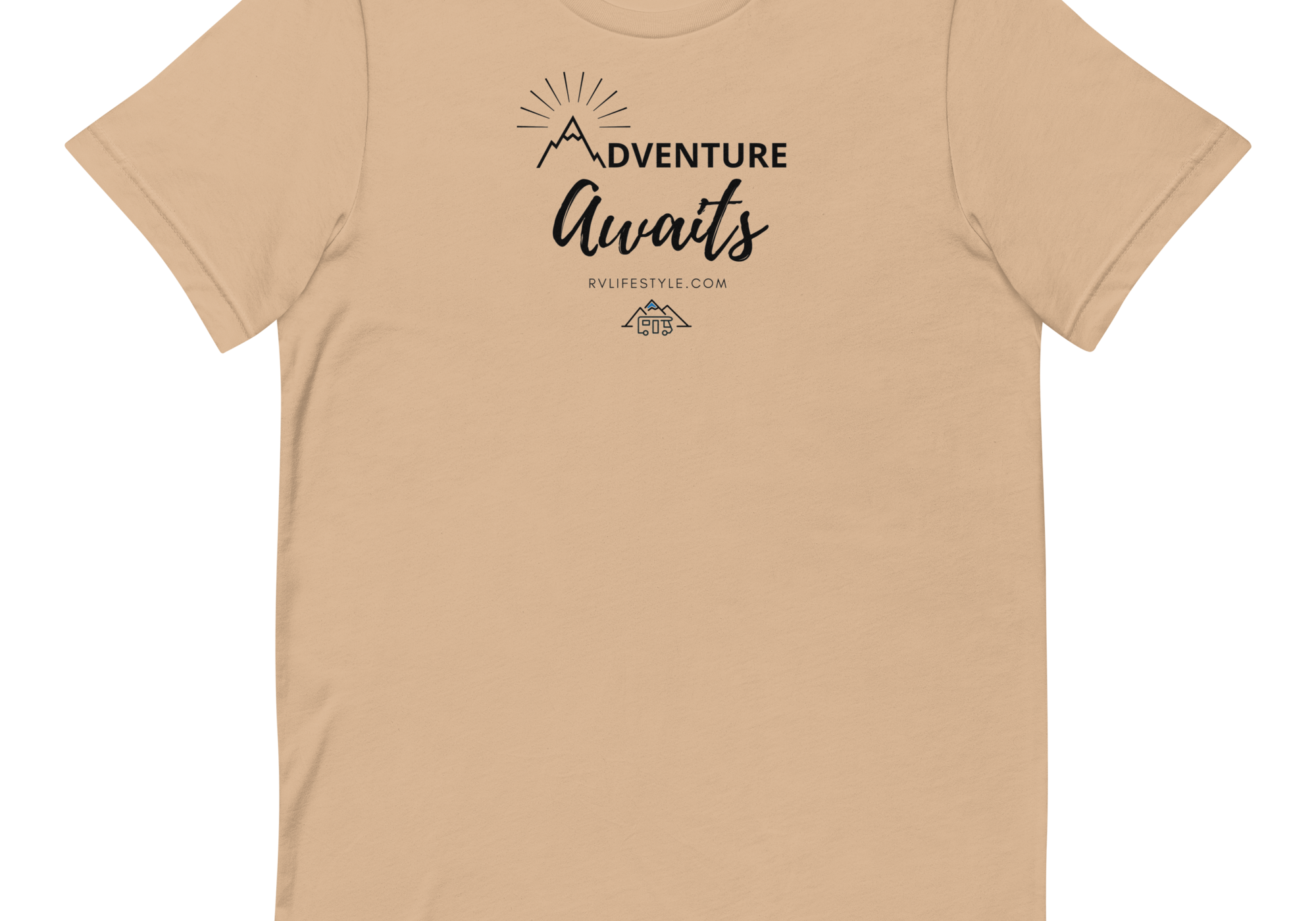 Adventure Awaits - Men and Women's Short-Sleeve T-Shirt