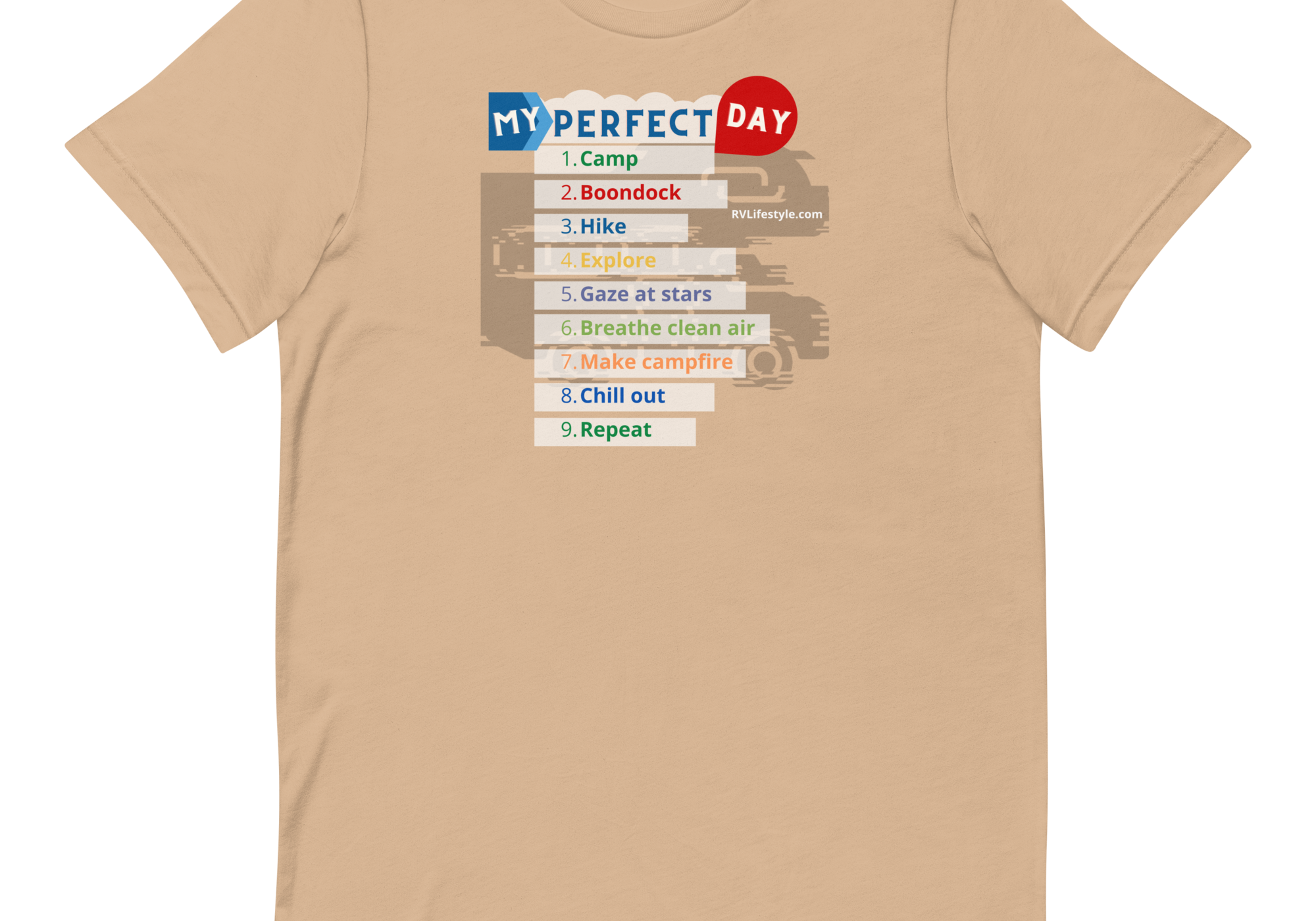 My Perfect Day Short-Sleeve Men and Women T-Shirt