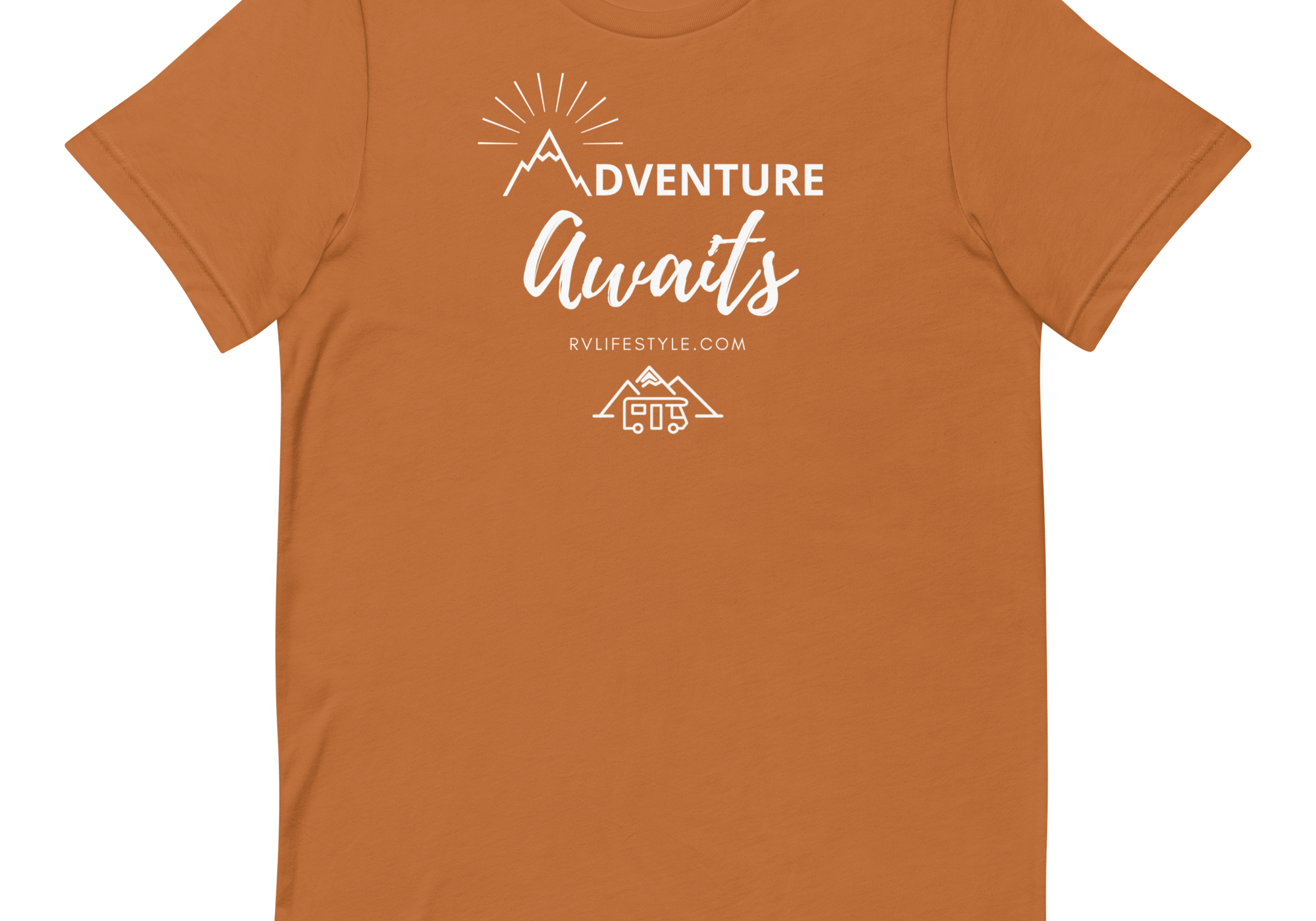 Adventure Awaits - Short-Sleeve Men and Women's T-Shirt