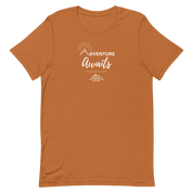Adventure Awaits - Short-Sleeve Men and Women's T-Shirt