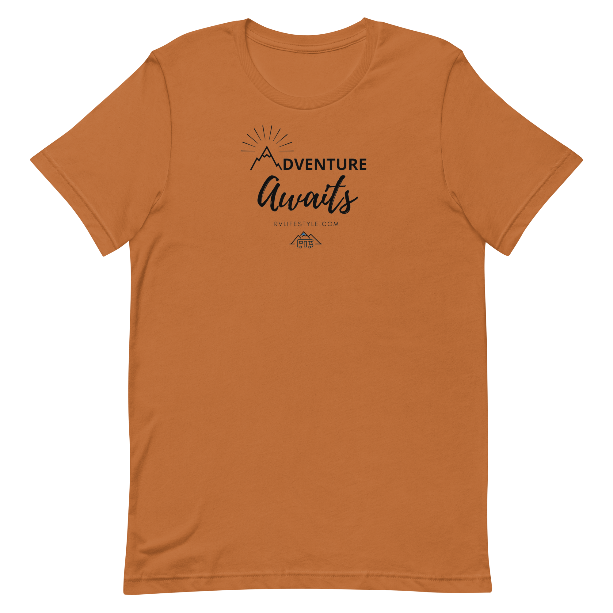 Adventure Awaits - Men and Women's Short-Sleeve T-Shirt