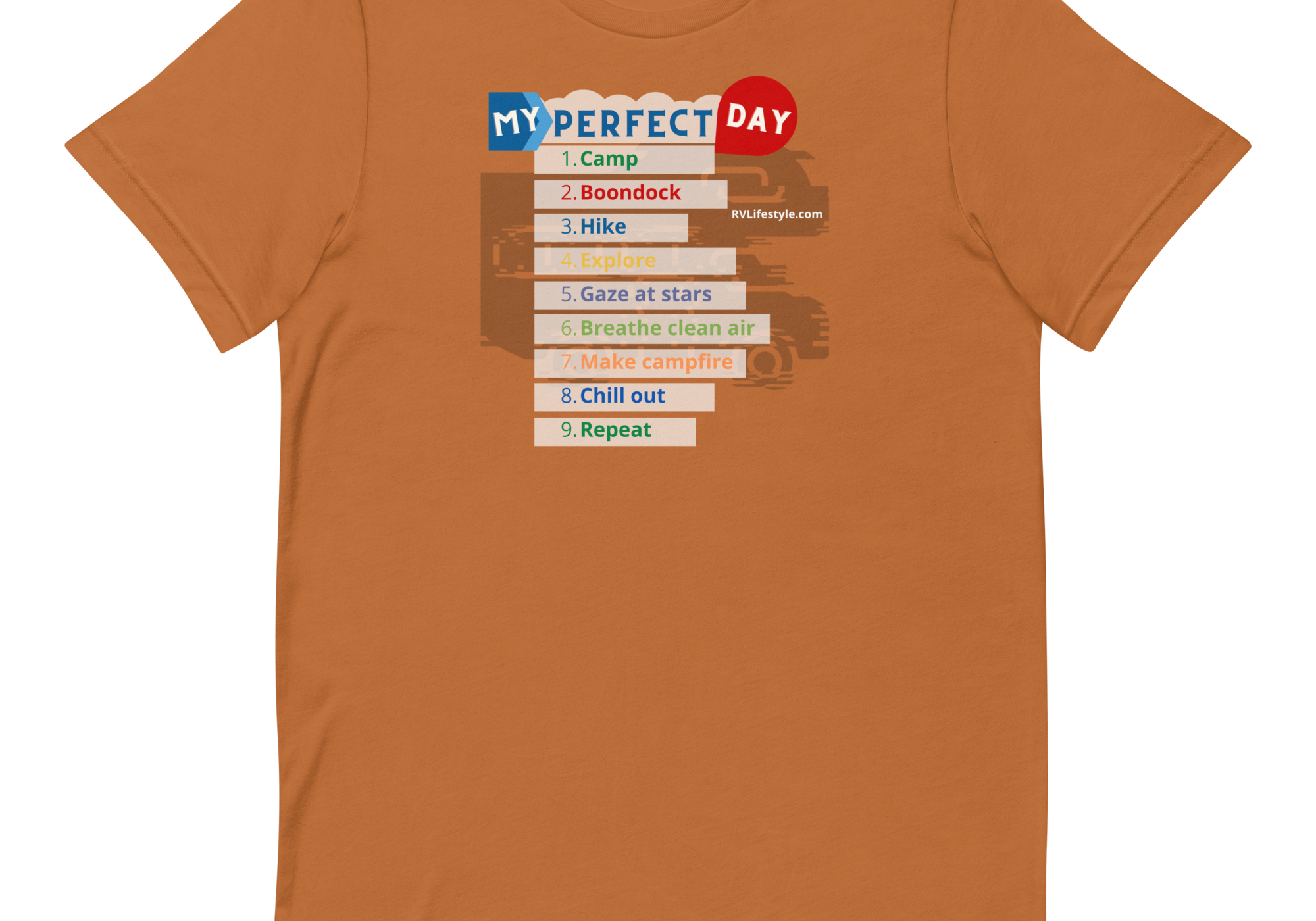 My Perfect Day Short-Sleeve Men and Women T-Shirt