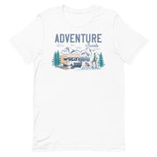 Adventure Awaits - Short-Sleeve Men and Women's T-Shirt