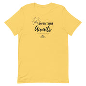 Adventure Awaits - Short-Sleeve Men and Women's T-Shirt
